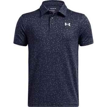 Chlapecké oblečení Chlapecké polo triko Under Armour Playoff Printed Polo velikost YXL midnight navy