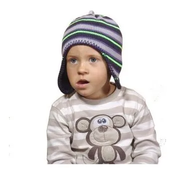 Čepice čepice pletená, Pidilidi, PD382, modrá - 1/2let