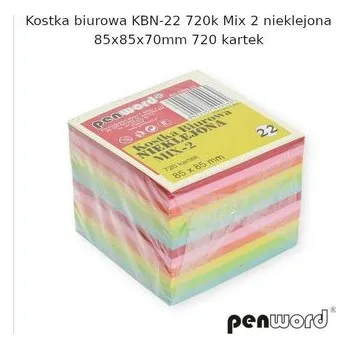 Set školních potřeb Kostka biurowa mix 85x85x70mm 720K (pl, 2000, Penword)