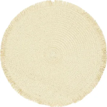 Intesi kulatá prostírka na stůl 38 cm přírodní boho do kuchyně