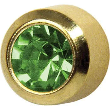 Piercing Náušnice pro piercing STUDEX Universal, R208Y 12 párů - zlatá