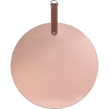 Zrcadlo Kulaté závěsné zrcadlo Pagaj Intesi na pásku moderní do předsíně 35 cm