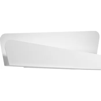 Nástěnné svítidlo Nástěnné svítidlo BASCIA bílé moderní kovové do obýváku a ložnice Sollux 40 cm