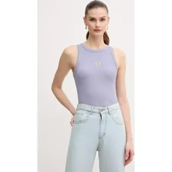 Dámské oblečení Top Calvin Klein Jeans J20J225311 fialová 04X, vel. XS