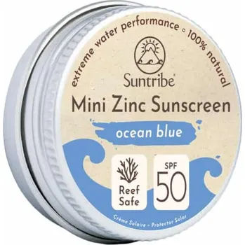 Přípravek na opalování Suntribe Přírodní zinkový opalovací krém SPF 50 Modrá 15 g