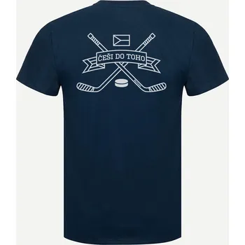 CityZen - MARTINEC Pánské tričko AGEN navy Hokejky L