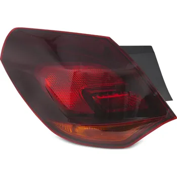 Zadní světlomet TUNING-TEC Zadní světlo OPEL ASTRA J 10-15 HB červené/kouřové LEVÉ TYC