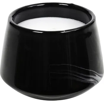 Svíčka Vonná svíčka Marble S černá Intesi moderní parafínová dárek