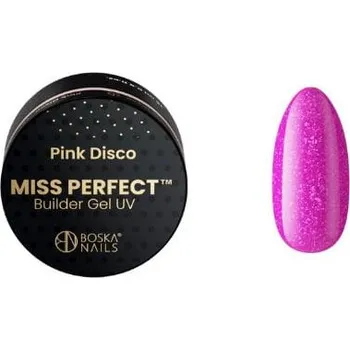 Lak na nehty Outlet UV Gel na nehty Miss perfect Pink Disco Boska Nails 50 ml