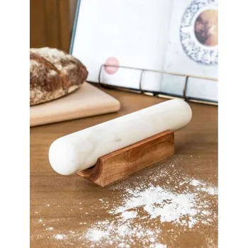 Váleček na těsto Mramorový váleček na těsto Brompton se stojánkem