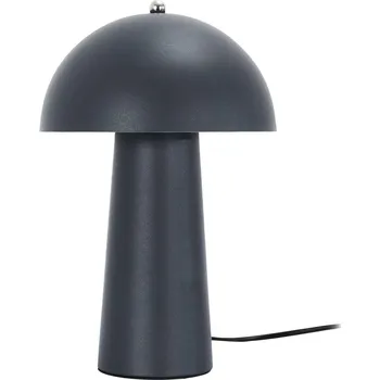 Lampička Houbová lampa šedá tmavá