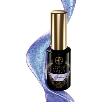 Lak na nehty Gel lak Cosmic Glow Cosmina no 487 Boska Nails 6 ml