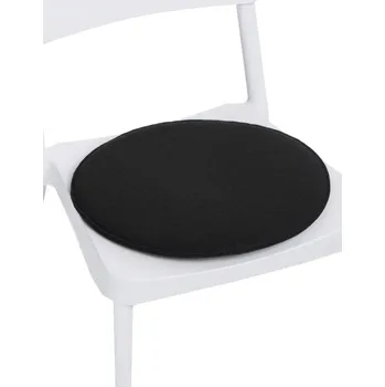 Podsedák Filcový sedák na židli Intesi černý 39x39 do jídelny a kuchyně