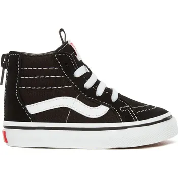 Chlapecká obuv batolecí tenisky VANS TODDLER SK8-HI ZIP SHOES (1-4 roků), Black/White - 18