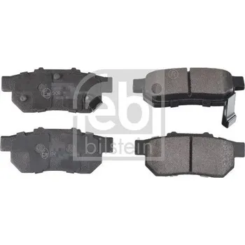 Brzdový systém Sada brzdových destiček, kotoučová brzda FEBI BILSTEIN 116279