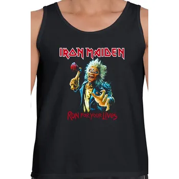 Pánské tílko tílko Iron Maiden - Run For Your Lives