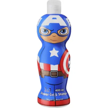 Koupelová kosmetika Air - Val CAPTAIN AMERICA - sprchový gel a šampón 2v1
