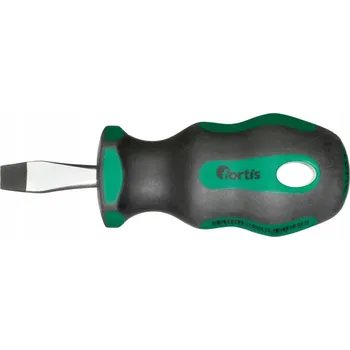 Šroubovák Fortis Krátký plochý šroubovák 6,5x25mm