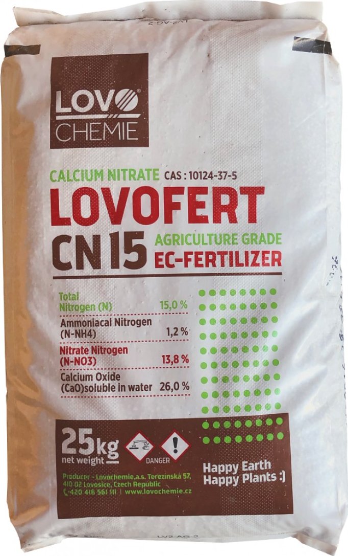 Ledek vápenatý 25 kg 15%