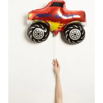 Balónek Fóliový balónek ve tvaru auta