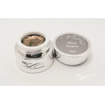 NL nails professional UV, LED efektový barevný gel EFFECT EMPIRE 5ml