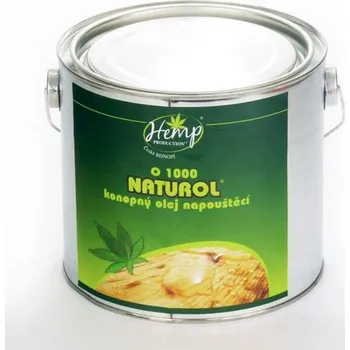 Olej na dřevo Napouštěcí olej konopný natural 0,8 kg