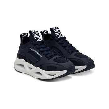 Dámské tenisky EA7 Emporio Armani Sneakersy X8X174 XK377 U547 Modrá 41_13