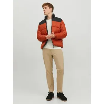 Jack & Jones Zimní bunda 12235860 Oranžová Regular Fit XL