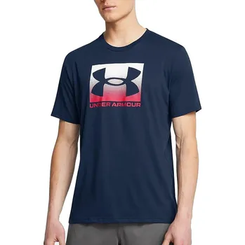 Pánské tričko tričko Under Armour Boxed Sports Updated - Academy/Red XXL