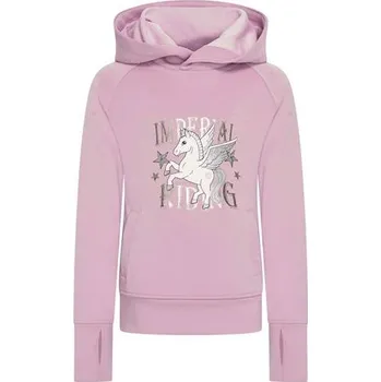 Jezdecká mikina Dětská mikina IRH Fly SS 2025, růžová - vel. 164