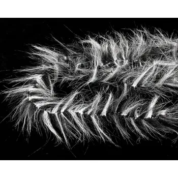 Sybai Furrybou Medium Black Melange Fur