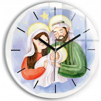 Hodiny Nástěnné hodiny SacroArte, vícebarevné, 30 cm