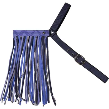 Koňská maska proti hmyzu QHP Třásně proti hmyzu QHP, nastavitelné, purple sunset FULL