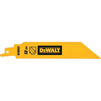 Příslušenství k nářadí DT2404 DEWALT PILOVÉ PLÁTKY 5 KS, 152 MM, PRO RYCHLÉ ŘEZÁNÍ KOVŮ A TRUBEK AŽ DO TLOUŠŤKY 100 MM