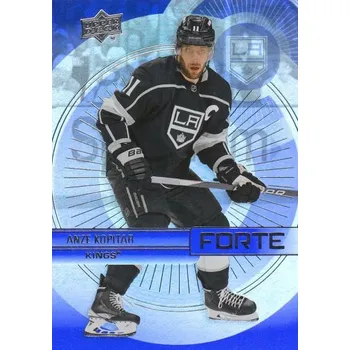 Karetní hra insert karta ANZE KOPITAR 23-24 UD Ser. 1 Forte číslo F-17