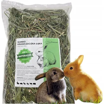 Krmivo pro hlodavce SENO PRO KRÁLÍKY, MORČATA A HLODAVCE ZELENÉ PAMLSEK PŘÍRODNÍ EKO 300G