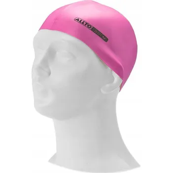 Plavecká čepice Silikonová Alltoswim růžová