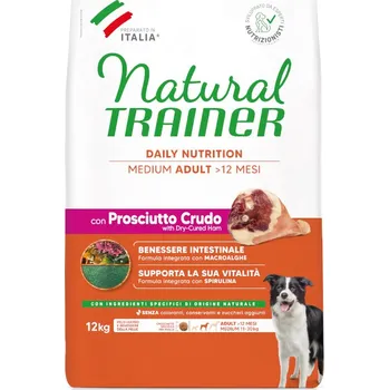 Krmivo pro psa 2x12kg Nova foods Trainer Natural Adult Medium Prosciutto