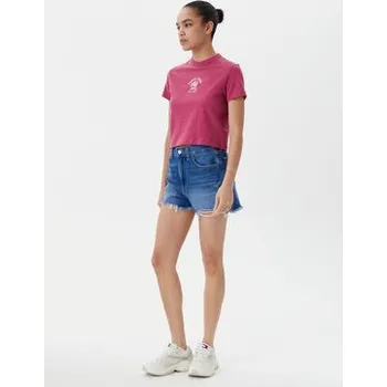 Pánské kraťasy Tommy Jeans Džínové šortky DW0DW20096 Modrá Regular Fit 29