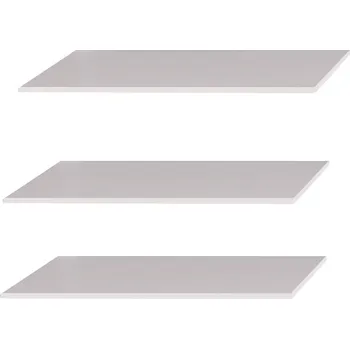 police Sada 3 polic do skříně Tissa Family Luna police do šatny dřevotříska Intesi