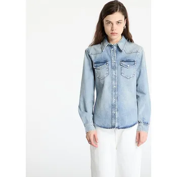 Pánská košile Košile Tommy Jeans Regular Western Shirt Denim M