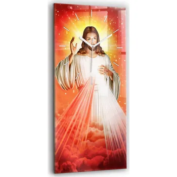 Hodiny Nástěnné hodiny SacroArte červené 30 cm