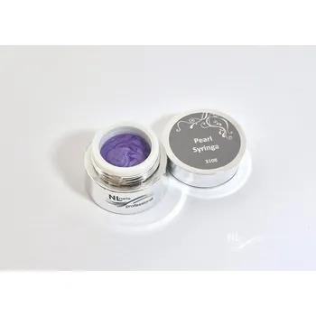 NL nails professional UV,LED barevný gel PEARL SYRINGA 5ml