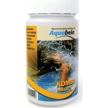 Bazénová chemie AQUABELA Kombi tablety multifunkční 1 kg (AQUABELA KOMBI TABLETY 1 kg – multifunkční chlorové tablety )