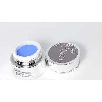 NL nails professional UV, LED barevný gel LIGHT SKY BLUE 5ml