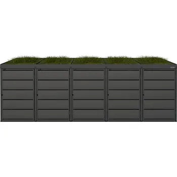 Odpadkový koš Kryt na popelnici KUBA 240-5 AGRO