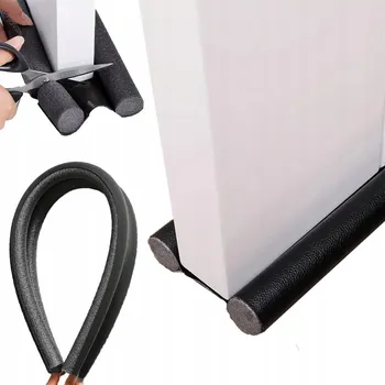 Průvanuodolná lišta pod dveře proti průvanu zimě 85 cm