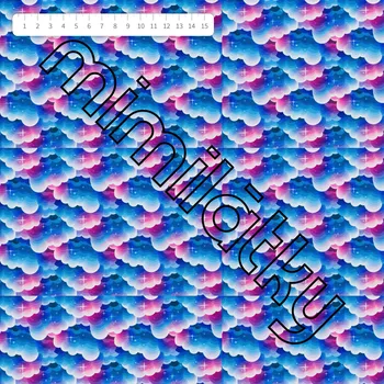 Potahová látka mráčky by MIMI