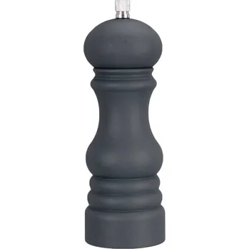 Kuchyňský mlýnek EH Excellent Houseware Mlýnek na pepř, plastový, Ø 6 x 17,5 cm, antracitový