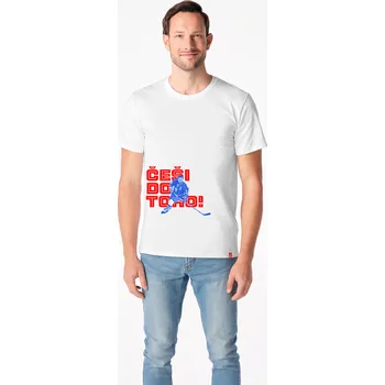 CityZen - MARTINEC Pánské tričko AGEN bílé Do toho M